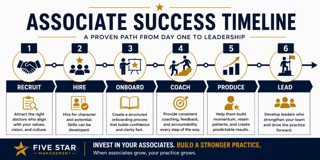 How to Build a Multi-Doctor Chiropractic Practice 2 Associate Success Timeline